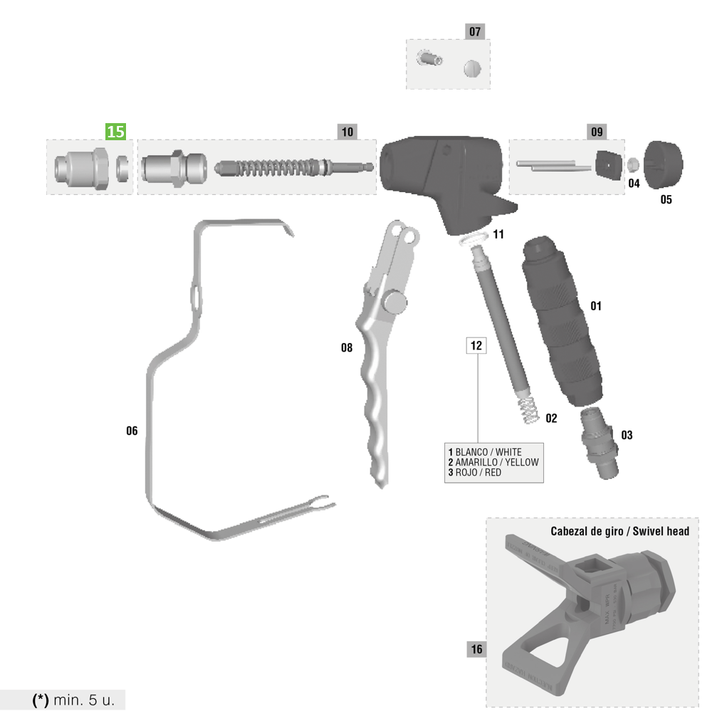 Sagola PT49000353 PSAM 104 Graco RAC Tip Adapter