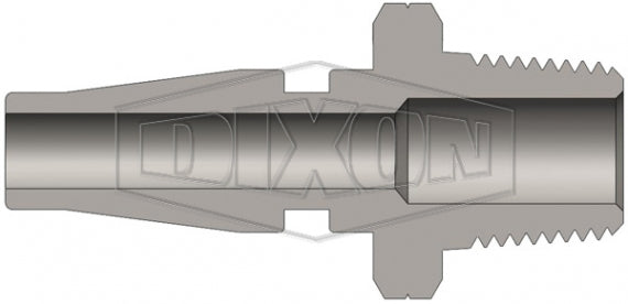 Dixon SHD-Series Schrader Pneumatic Male Threaded Plug - Total Finishing Supplies