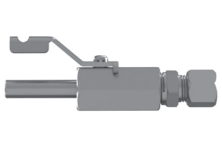 Hosco SSBV Series Ball Valve, Common Configurations, OD Tube x Tube Fitting (Various Size Options)