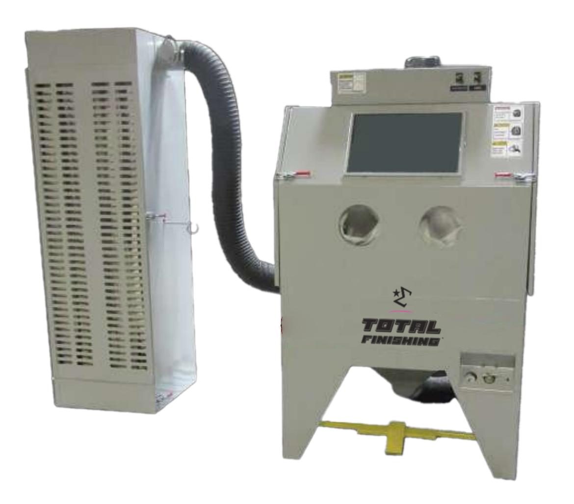 Total Finishing Air Blast Cabinet 18" x 24"