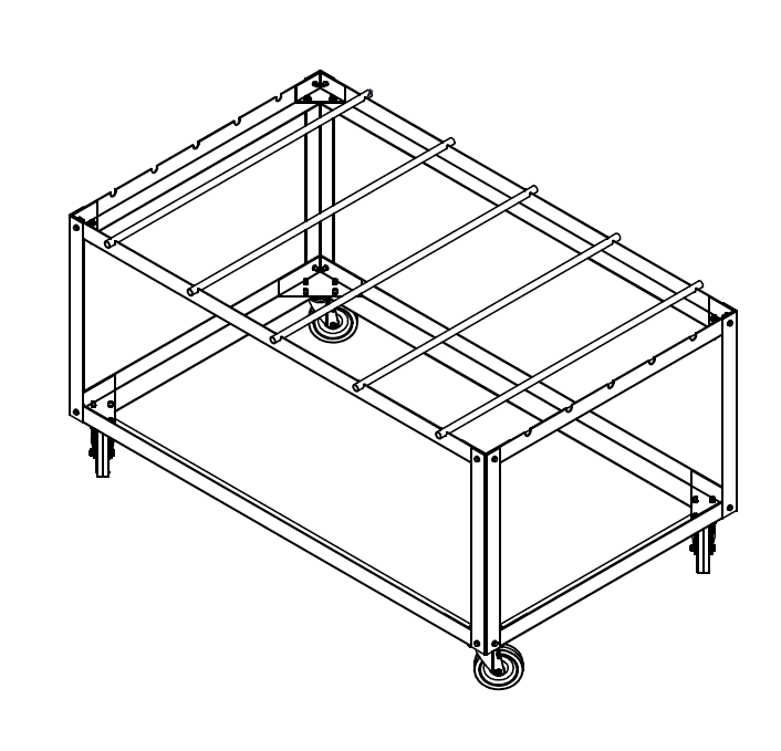 Total Finishing Spray Booth Cart