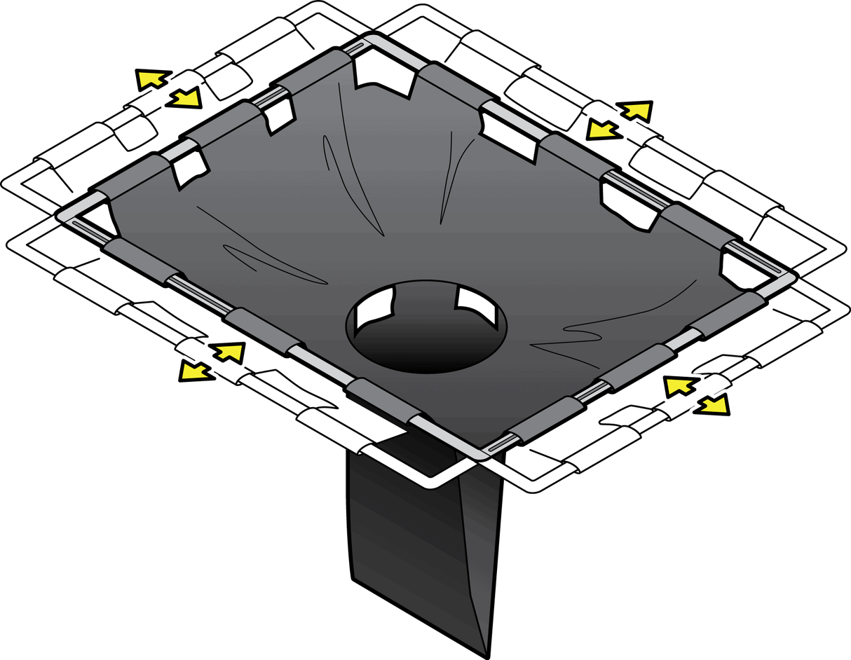 UltraTech Ultra-Drain Guard® - Adjustable Frame Model