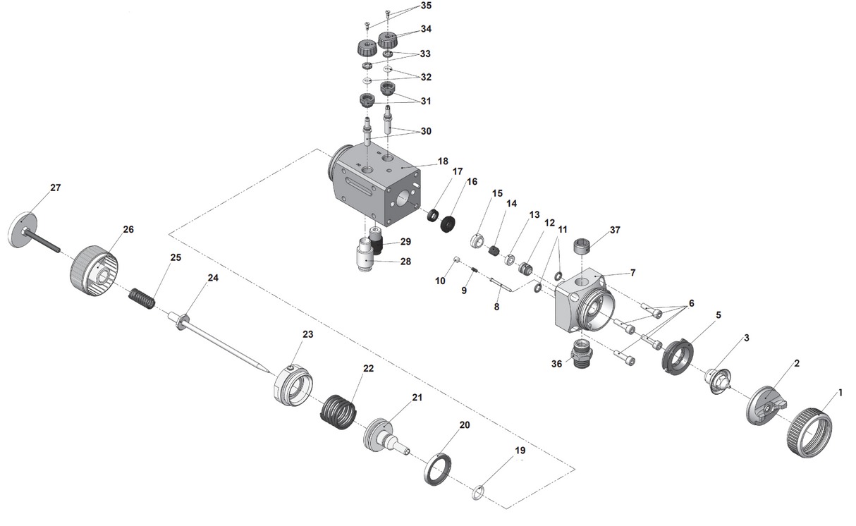 Walther Pilot V2054040003 Locking Plug