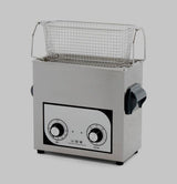 1.5 gallon heated ultrasonic cleaning tank with basket - Total Finishing Supplies