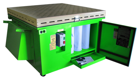 Denray Downdraft Table Model 4800 - Total Finishing Supplies