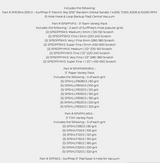 Kits de sistema de lijado eléctrico de 5" SurfPrep 