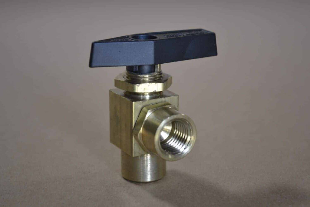 2 - Way Panel Mount Ball Valve Solvent Recycler Parts