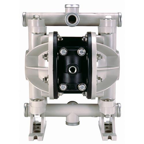 Compact Series 1/2 Non-Metallic Diaphragm Pump Classic Style 13 Gpm Poly Caps & 1-Piece Manifold