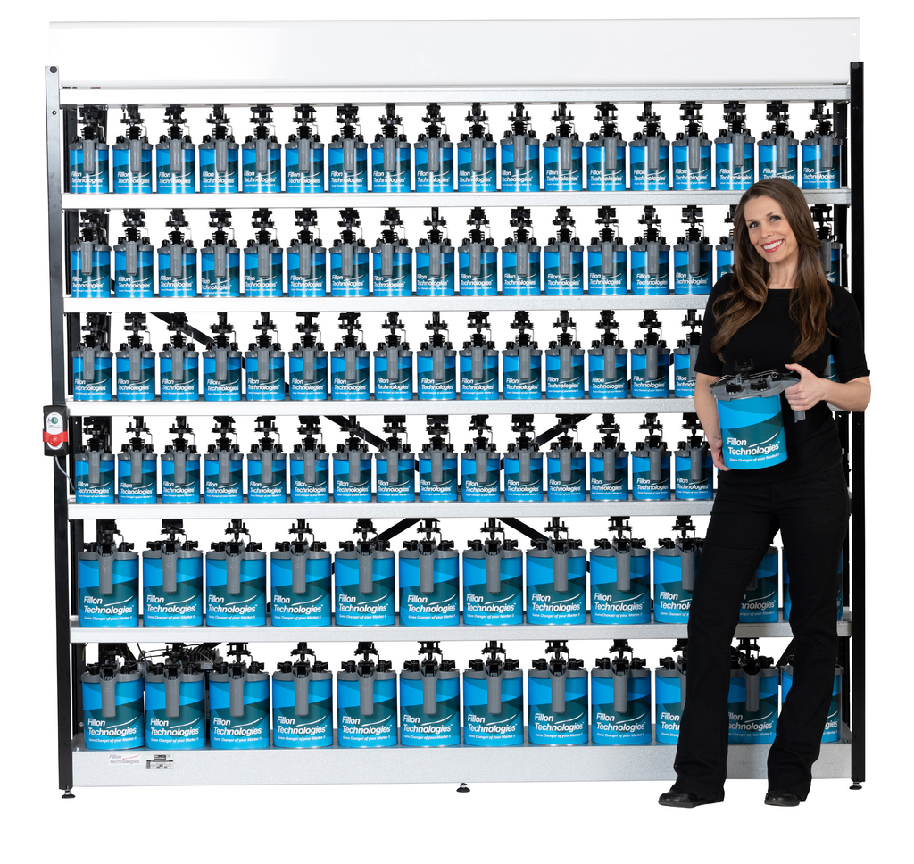 Alpha System Shelf Alpha-Mix 220 12-Piece Gallon Mixing Shelf
