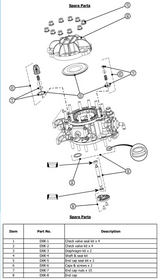 Diaphragm Kit - Total Finishing Supplies