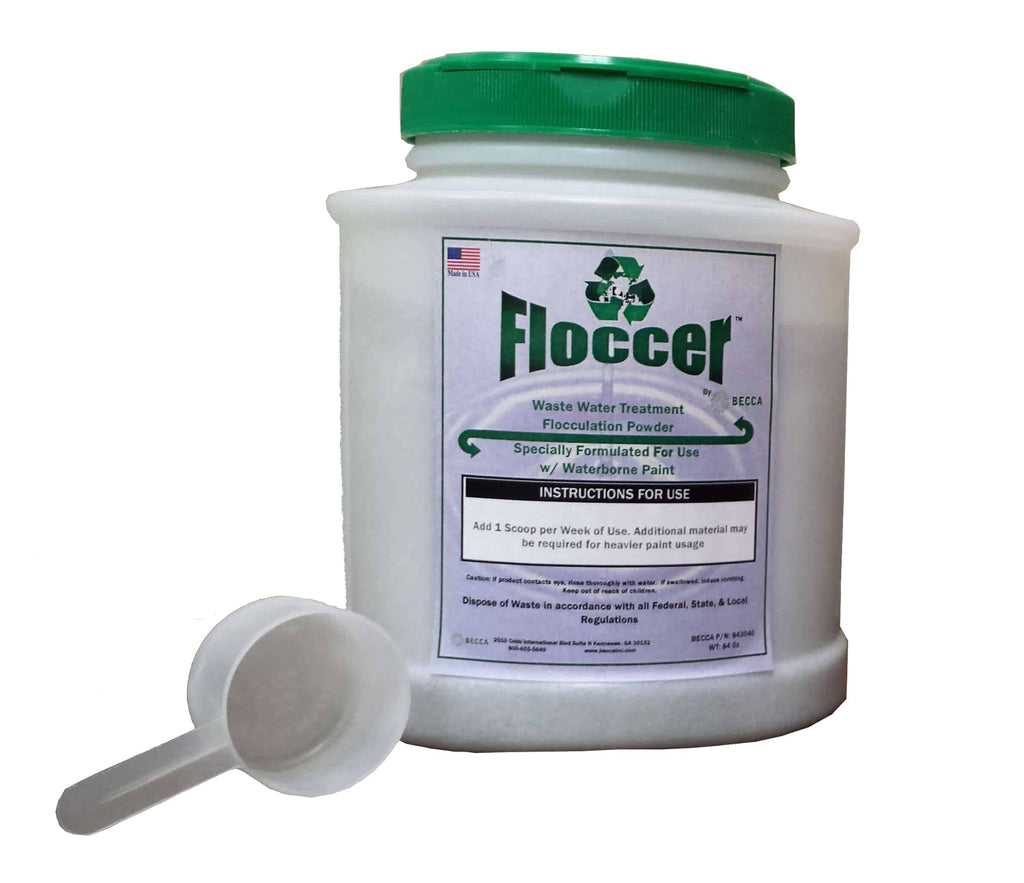 Floccer - 84Oz Container W/scoop Becca Consumables