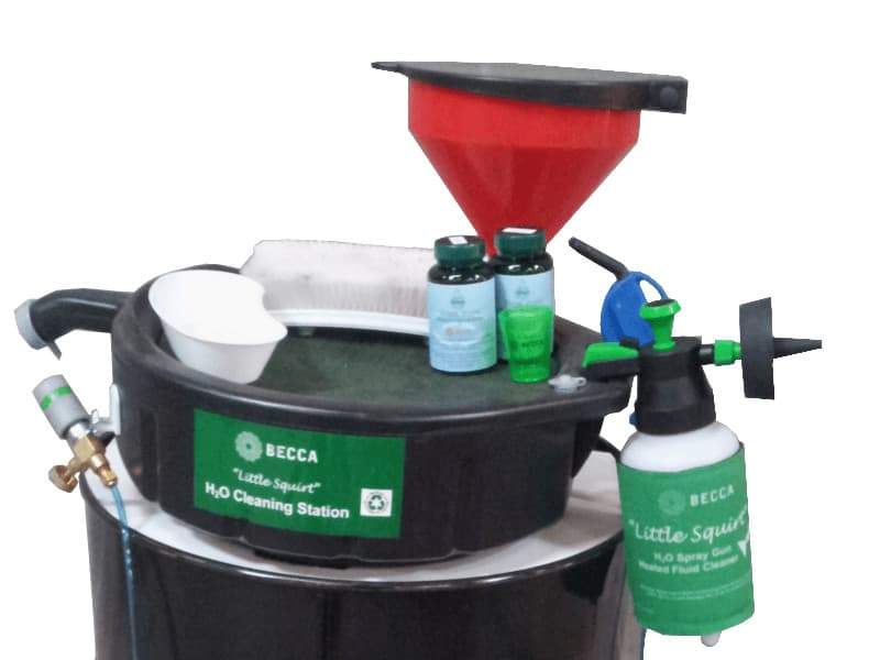 Little Squirt Clean To Waste System Waterborne Spray Gun Cleaner