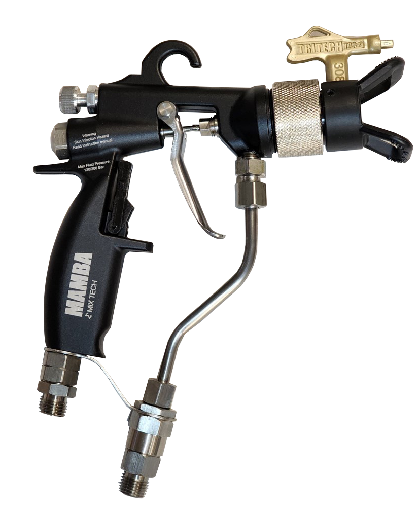 MAMBA® Mix-Tech Air Assisted Airless Manual Spray Gun with Reversible Tip