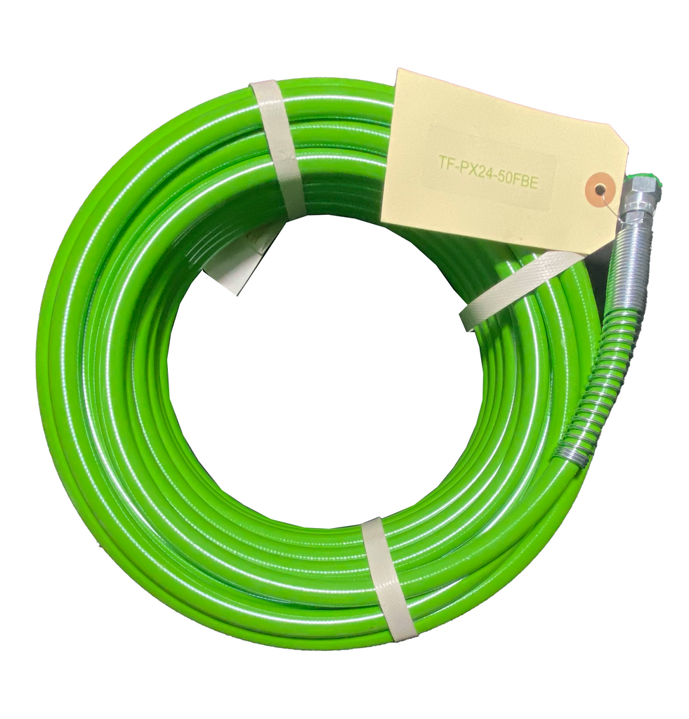 1/4” Airless Hose – Blue or Green (3600 psi) - Fittings: 1/4" Females