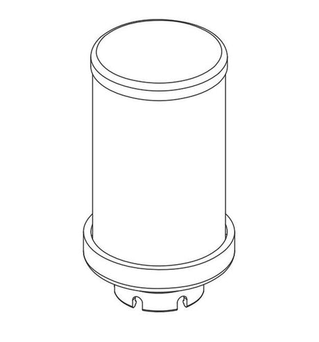Wagner Filter With Collar For Zip 52 Finishing Diaphragm Pump Parts