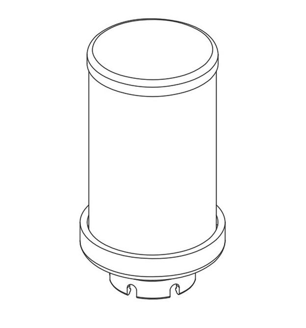 Wagner Filter With Collar For Zip 52 Finishing Diaphragm Pump Parts