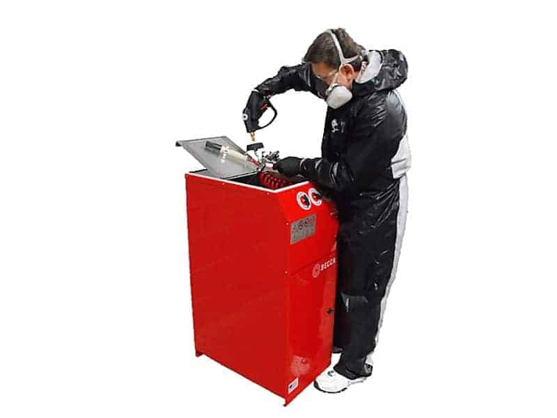 S300A Manual/automatic Solvent Spray Gun Cleaner Cleaners