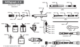 SATAgraph 4 Nozzle Refurbish Kit - Total Finishing Supplies