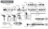 SATAgraph 4 Trigger Valve Spring - Total Finishing Supplies