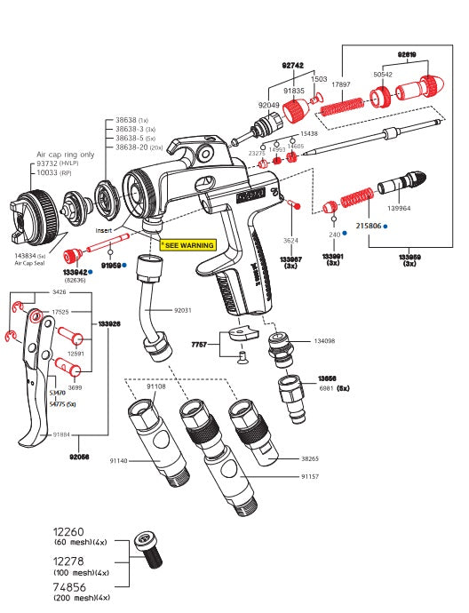 SATA Spray Guns and Accessories - Wet Paint Technologies
