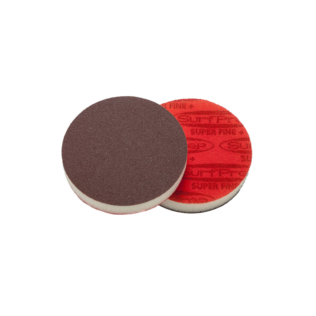 3 Surfprep Foam Discs - 1/2 Thick (Premium Red A/o) Sanders