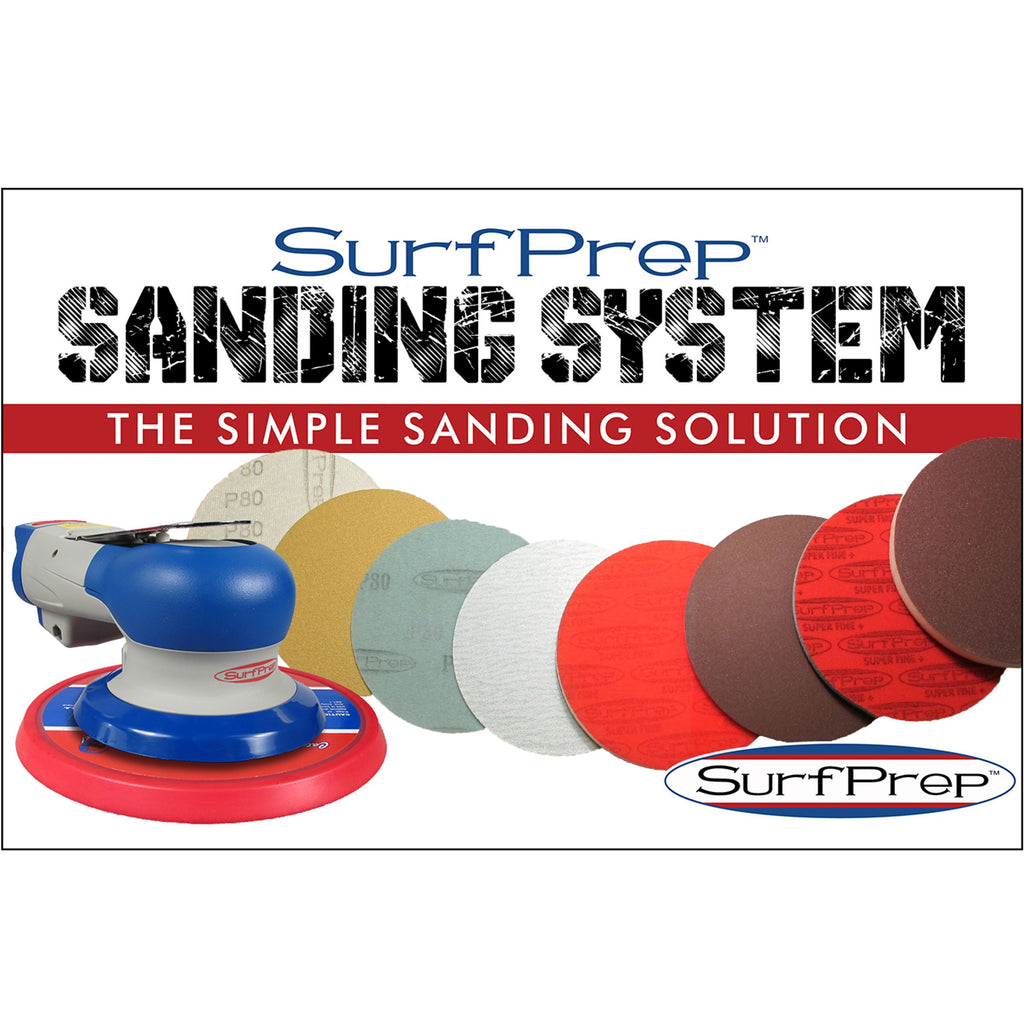 Surfprep 6" Trident Air Sanding System Kits