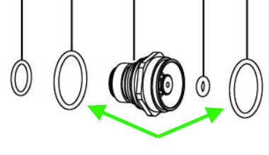 Kremlin O-Ring Seals for Spray Systems - 10-Pack