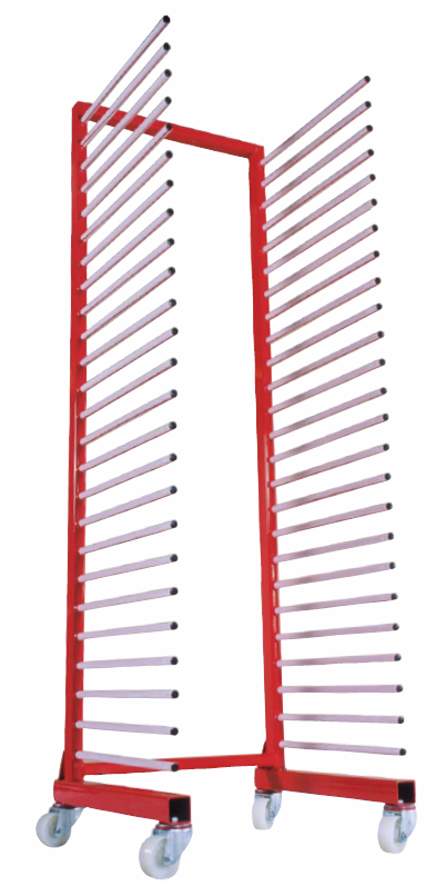 TFS CHIEF drying rack for paint and coating workflow
