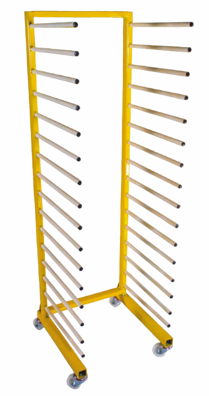 TFS PACKER drying rack for paint and coating workflow