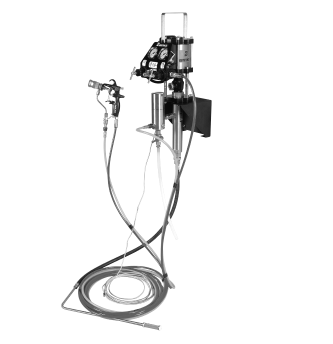 Binks MX432 Air Assisted Airless Pump Systems