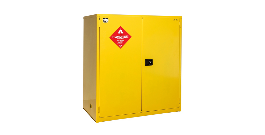 120 Gallon Flammable Storage Cabinet With Manual-Closing Doors 59.312 W X 34.438 D 65.125 H Cabinets
