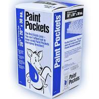 Paint Pockets White Pads (30 / Per Case) Booth Filter