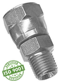 1/4" NPT (M) x 1/4" NPSM (F) Adaptor - Total Finishing Supplies