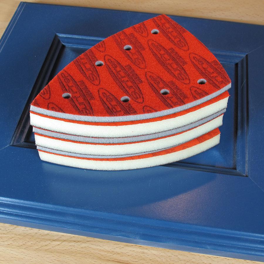 SurfPrep Detail Triangle Sanding Foam Pads