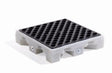 Poly Drip Deck Holds (1) 55 Gal. Drums 26W X 26 D 5.75 H 11 Sump Capacity Spill Pallets