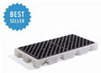 Poly Drip Deck Holds (2) 55 Gal. Drums 26 X 52 5.75 22 Sump Capacity Spill Pallets