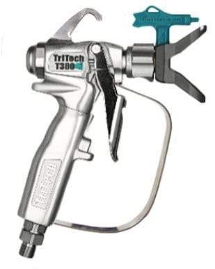 T380 Airless Spray Gun  2-Finger With T93R Tip And Guard 7/8