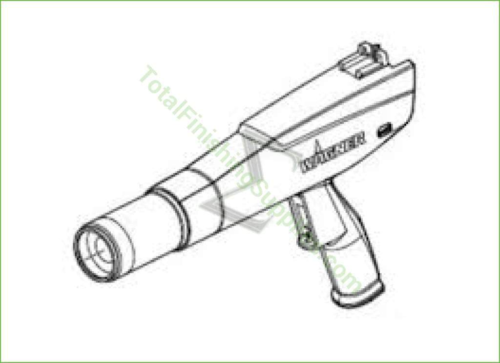 Wagner Retrofit Kit (Updated Gun Housing 6M Cable) For Pem-X1 Powder Coating Parts